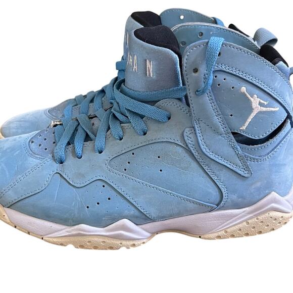 Nike Air Jordan 7 Retro Pantone University Blue Basketball Sneakers Men's 8.5 - Picture 1 of 10